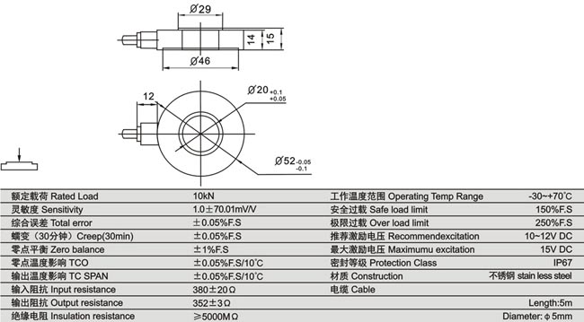 www.thietbicongnghiep.vn | Loadcell | KELI | DE | HNDJ