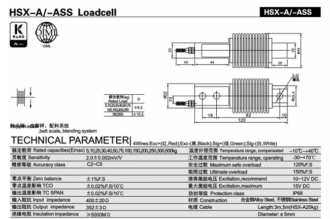 www.thietbicongnghiep.vn | Loadcell | KELI | DE | HSX